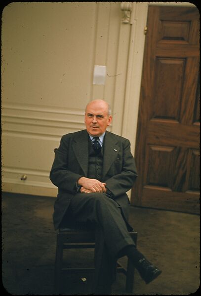 [49 Portraits of McCloy of the Chase, for Fortune Business Executive Profile], Walker Evans (American, St. Louis, Missouri 1903–1975 New Haven, Connecticut), Color film transparency
