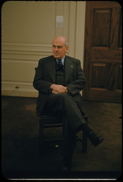 [49 Portraits of McCloy of the Chase, for Fortune Business Executive Profile], Walker Evans (American, St. Louis, Missouri 1903–1975 New Haven, Connecticut), Color film transparency