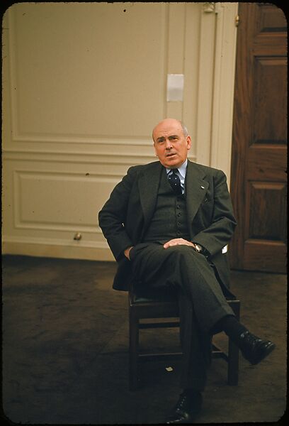 [49 Portraits of McCloy of the Chase, for Fortune Business Executive Profile], Walker Evans (American, St. Louis, Missouri 1903–1975 New Haven, Connecticut), Color film transparency