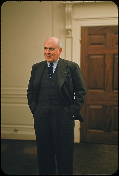 [49 Portraits of McCloy of the Chase, for Fortune Business Executive Profile], Walker Evans (American, St. Louis, Missouri 1903–1975 New Haven, Connecticut), Color film transparency