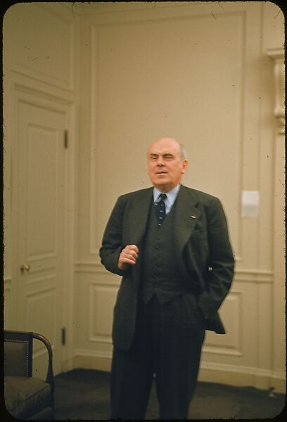 [49 Portraits of McCloy of the Chase, for Fortune Business Executive Profile], Walker Evans (American, St. Louis, Missouri 1903–1975 New Haven, Connecticut), Color film transparency