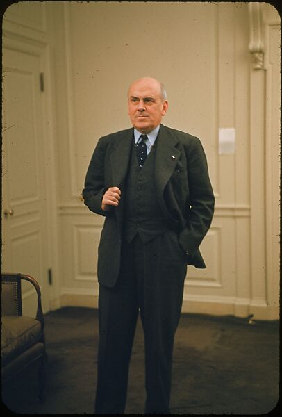 [49 Portraits of McCloy of the Chase, for Fortune Business Executive Profile], Walker Evans (American, St. Louis, Missouri 1903–1975 New Haven, Connecticut), Color film transparency