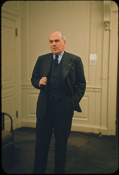 [49 Portraits of McCloy of the Chase, for Fortune Business Executive Profile], Walker Evans (American, St. Louis, Missouri 1903–1975 New Haven, Connecticut), Color film transparency