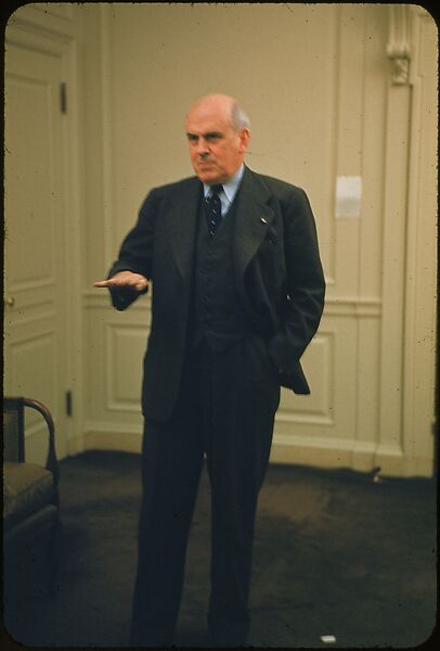 [49 Portraits of McCloy of the Chase, for Fortune Business Executive Profile], Walker Evans (American, St. Louis, Missouri 1903–1975 New Haven, Connecticut), Color film transparency