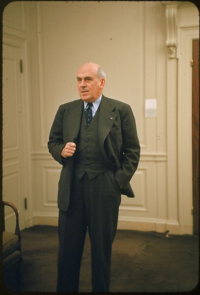 [49 Portraits of McCloy of the Chase, for Fortune Business Executive Profile], Walker Evans (American, St. Louis, Missouri 1903–1975 New Haven, Connecticut), Color film transparency