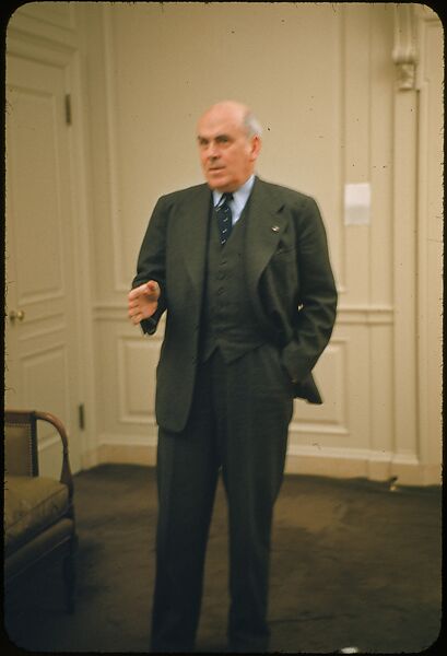 [49 Portraits of McCloy of the Chase, for Fortune Business Executive Profile], Walker Evans (American, St. Louis, Missouri 1903–1975 New Haven, Connecticut), Color film transparency