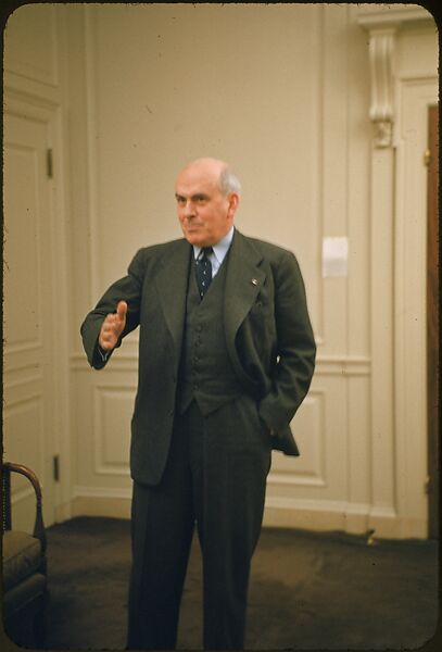 [49 Portraits of McCloy of the Chase, for Fortune Business Executive Profile], Walker Evans (American, St. Louis, Missouri 1903–1975 New Haven, Connecticut), Color film transparency