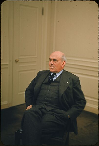 [49 Portraits of McCloy of the Chase, for Fortune Business Executive Profile], Walker Evans (American, St. Louis, Missouri 1903–1975 New Haven, Connecticut), Color film transparency