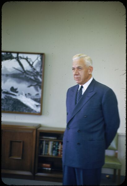 [27 Portraits of Vickers of Sperry, for Fortune Business Executive Profile], Walker Evans (American, St. Louis, Missouri 1903–1975 New Haven, Connecticut), Color film transparency 