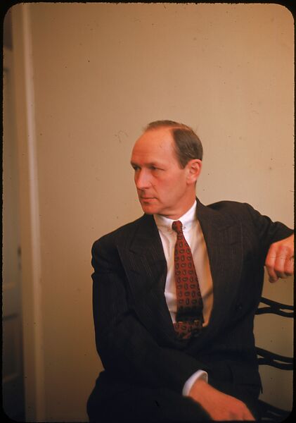 [24 Portraits of Supplee of Atlantic Refining, for Fortune Business Executive Profile], Walker Evans (American, St. Louis, Missouri 1903–1975 New Haven, Connecticut), Color film transparency 