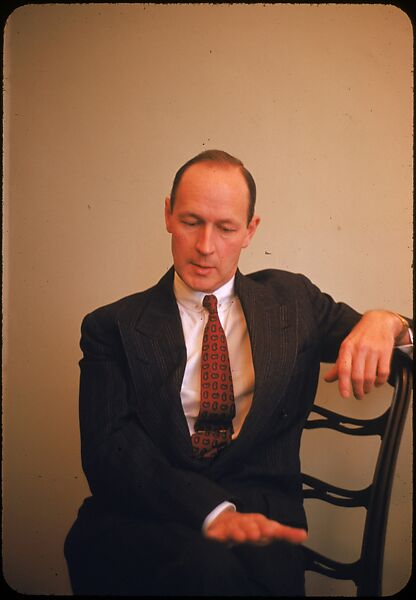 [24 Portraits of Supplee of Atlantic Refining, for Fortune Business Executive Profile], Walker Evans (American, St. Louis, Missouri 1903–1975 New Haven, Connecticut), Color film transparency