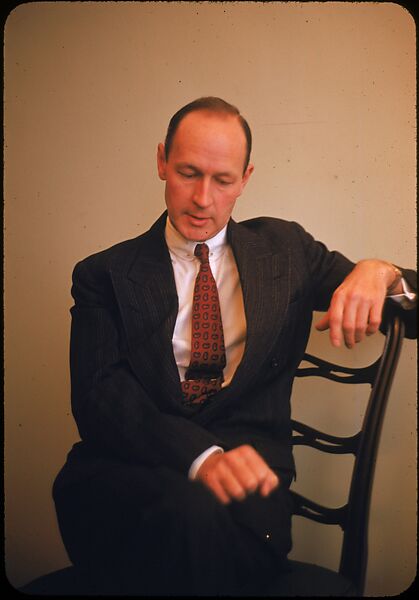 [24 Portraits of Supplee of Atlantic Refining, for Fortune Business Executive Profile], Walker Evans (American, St. Louis, Missouri 1903–1975 New Haven, Connecticut), Color film transparency