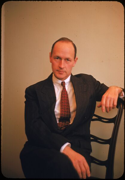 [24 Portraits of Supplee of Atlantic Refining, for Fortune Business Executive Profile], Walker Evans (American, St. Louis, Missouri 1903–1975 New Haven, Connecticut), Color film transparency