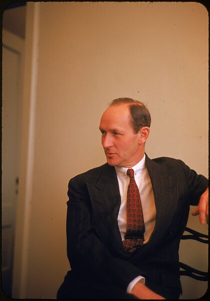 [24 Portraits of Supplee of Atlantic Refining, for Fortune Business Executive Profile], Walker Evans (American, St. Louis, Missouri 1903–1975 New Haven, Connecticut), Color film transparency