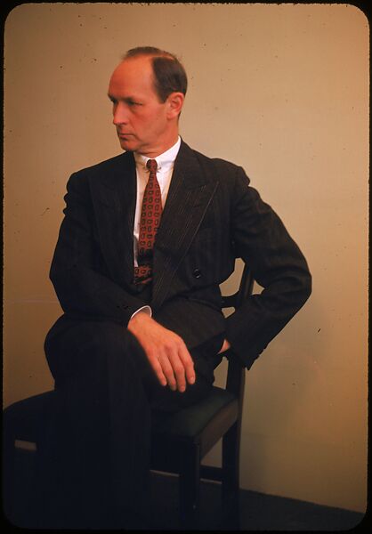 [24 Portraits of Supplee of Atlantic Refining, for Fortune Business Executive Profile], Walker Evans (American, St. Louis, Missouri 1903–1975 New Haven, Connecticut), Color film transparency
