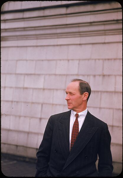 [24 Portraits of Supplee of Atlantic Refining, for Fortune Business Executive Profile], Walker Evans (American, St. Louis, Missouri 1903–1975 New Haven, Connecticut), Color film transparency
