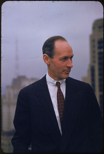 [24 Portraits of Supplee of Atlantic Refining, for Fortune Business Executive Profile], Walker Evans (American, St. Louis, Missouri 1903–1975 New Haven, Connecticut), Color film transparency