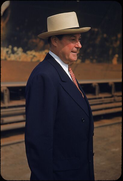 [59 Portraits of H. E. Simpson of Baltimore & Ohio Railroad, for Fortune Business Executive Profile], Walker Evans (American, St. Louis, Missouri 1903–1975 New Haven, Connecticut), Color film transparency 