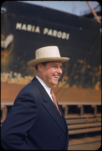 [59 Portraits of H. E. Simpson of Baltimore & Ohio Railroad, for Fortune Business Executive Profile], Walker Evans (American, St. Louis, Missouri 1903–1975 New Haven, Connecticut), Color film transparency