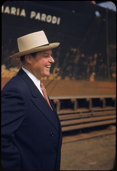 [59 Portraits of H. E. Simpson of Baltimore & Ohio Railroad, for Fortune Business Executive Profile], Walker Evans (American, St. Louis, Missouri 1903–1975 New Haven, Connecticut), Color film transparency