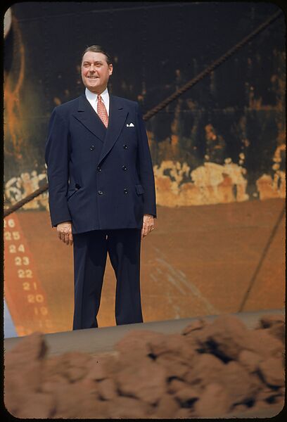 [59 Portraits of H. E. Simpson of Baltimore & Ohio Railroad, for Fortune Business Executive Profile], Walker Evans (American, St. Louis, Missouri 1903–1975 New Haven, Connecticut), Color film transparency