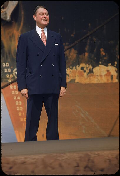 [59 Portraits of H. E. Simpson of Baltimore & Ohio Railroad, for Fortune Business Executive Profile], Walker Evans (American, St. Louis, Missouri 1903–1975 New Haven, Connecticut), Color film transparency
