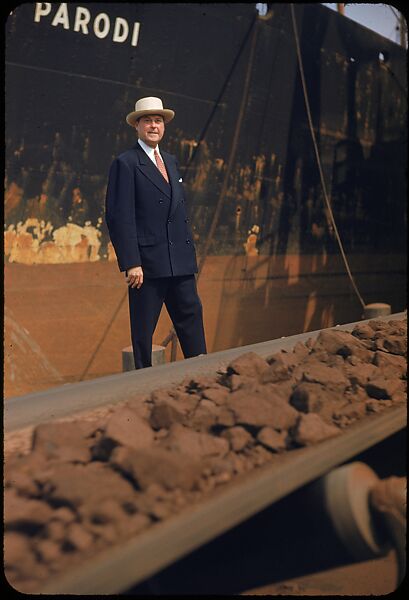 [59 Portraits of H. E. Simpson of Baltimore & Ohio Railroad, for Fortune Business Executive Profile], Walker Evans (American, St. Louis, Missouri 1903–1975 New Haven, Connecticut), Color film transparency