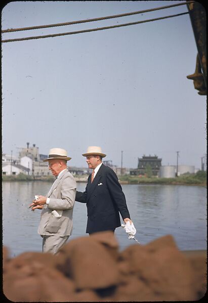 [59 Portraits of H. E. Simpson of Baltimore & Ohio Railroad, for Fortune Business Executive Profile], Walker Evans (American, St. Louis, Missouri 1903–1975 New Haven, Connecticut), Color film transparency