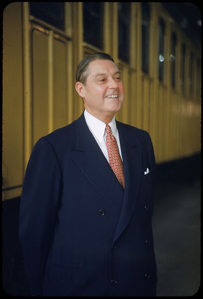 [59 Portraits of H. E. Simpson of Baltimore & Ohio Railroad, for Fortune Business Executive Profile], Walker Evans (American, St. Louis, Missouri 1903–1975 New Haven, Connecticut), Color film transparency