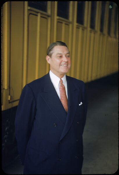 [59 Portraits of H. E. Simpson of Baltimore & Ohio Railroad, for Fortune Business Executive Profile], Walker Evans (American, St. Louis, Missouri 1903–1975 New Haven, Connecticut), Color film transparency