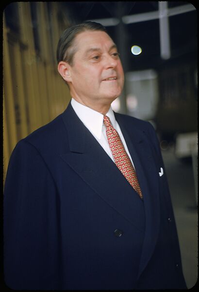 [59 Portraits of H. E. Simpson of Baltimore & Ohio Railroad, for Fortune Business Executive Profile], Walker Evans (American, St. Louis, Missouri 1903–1975 New Haven, Connecticut), Color film transparency