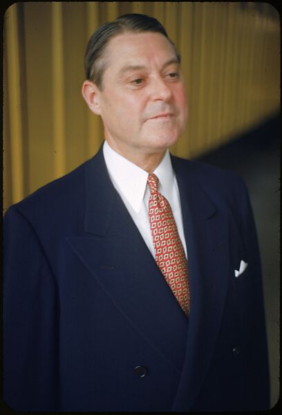[59 Portraits of H. E. Simpson of Baltimore & Ohio Railroad, for Fortune Business Executive Profile], Walker Evans (American, St. Louis, Missouri 1903–1975 New Haven, Connecticut), Color film transparency