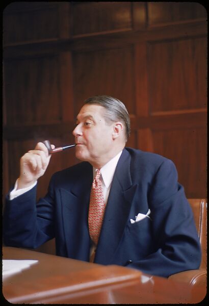 [59 Portraits of H. E. Simpson of Baltimore & Ohio Railroad, for Fortune Business Executive Profile], Walker Evans (American, St. Louis, Missouri 1903–1975 New Haven, Connecticut), Color film transparency
