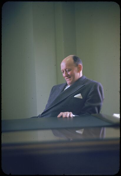 [68 Portraits of M. J. Rathbone of Jersey Standard Oil, for Fortune Business Executive Profile], Walker Evans (American, St. Louis, Missouri 1903–1975 New Haven, Connecticut), Color film transparency