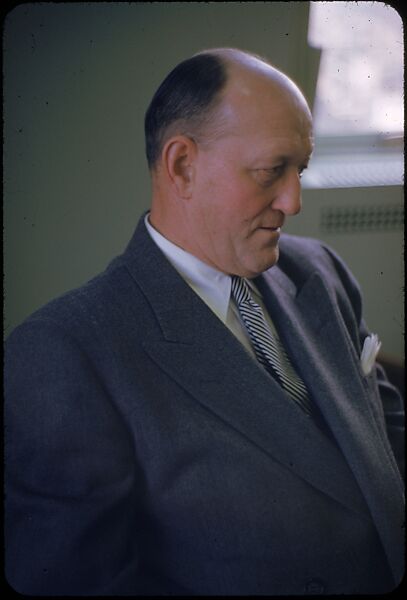 [68 Portraits of M. J. Rathbone of Jersey Standard Oil, for Fortune Business Executive Profile], Walker Evans (American, St. Louis, Missouri 1903–1975 New Haven, Connecticut), Color film transparency