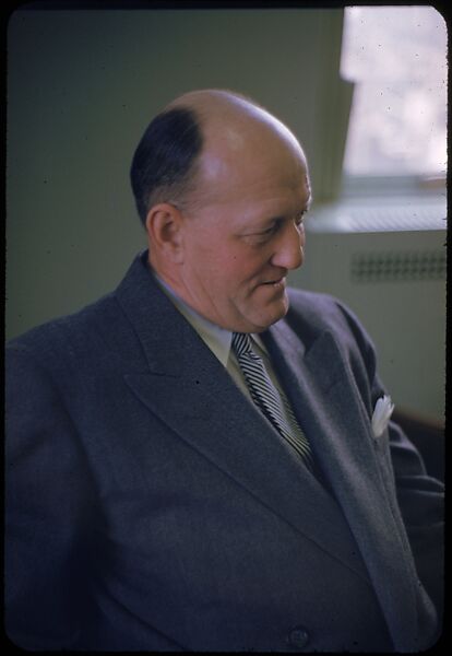 [68 Portraits of M. J. Rathbone of Jersey Standard Oil, for Fortune Business Executive Profile], Walker Evans (American, St. Louis, Missouri 1903–1975 New Haven, Connecticut), Color film transparency
