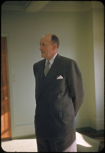 [68 Portraits of M. J. Rathbone of Jersey Standard Oil, for Fortune Business Executive Profile], Walker Evans (American, St. Louis, Missouri 1903–1975 New Haven, Connecticut), Color film transparency
