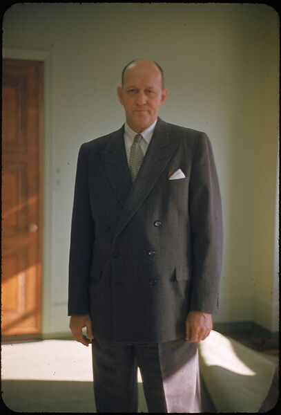 [68 Portraits of M. J. Rathbone of Jersey Standard Oil, for Fortune Business Executive Profile], Walker Evans (American, St. Louis, Missouri 1903–1975 New Haven, Connecticut), Color film transparency