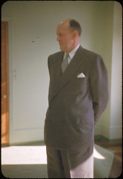 [68 Portraits of M. J. Rathbone of Jersey Standard Oil, for Fortune Business Executive Profile], Walker Evans (American, St. Louis, Missouri 1903–1975 New Haven, Connecticut), Color film transparency