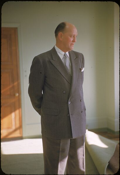 [68 Portraits of M. J. Rathbone of Jersey Standard Oil, for Fortune Business Executive Profile], Walker Evans (American, St. Louis, Missouri 1903–1975 New Haven, Connecticut), Color film transparency