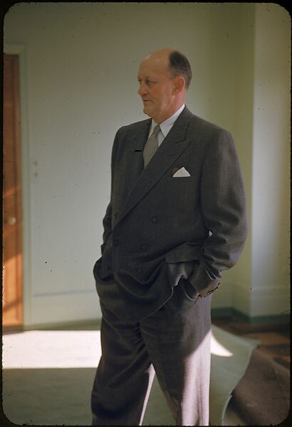 [68 Portraits of M. J. Rathbone of Jersey Standard Oil, for Fortune Business Executive Profile], Walker Evans (American, St. Louis, Missouri 1903–1975 New Haven, Connecticut), Color film transparency