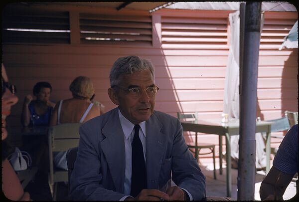 [25 Portraits W.B. Given, Perhaps for Fortune Business Executive Profile], Walker Evans (American, St. Louis, Missouri 1903–1975 New Haven, Connecticut), Color film transparency