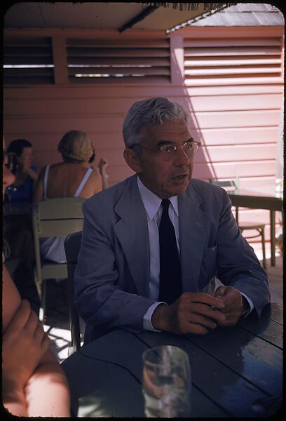 [25 Portraits W.B. Given, Perhaps for Fortune Business Executive Profile], Walker Evans (American, St. Louis, Missouri 1903–1975 New Haven, Connecticut), Color film transparency