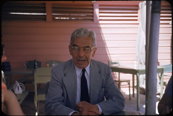 [25 Portraits W.B. Given, Perhaps for Fortune Business Executive Profile], Walker Evans (American, St. Louis, Missouri 1903–1975 New Haven, Connecticut), Color film transparency