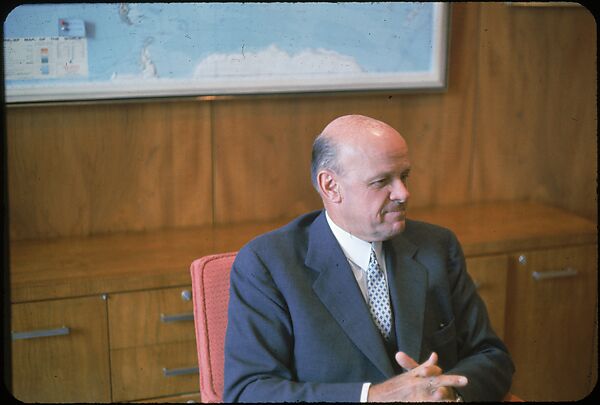 [20 Portraits of George Moore, for Fortune Business Executive Profile (?)], Walker Evans (American, St. Louis, Missouri 1903–1975 New Haven, Connecticut), Color film transparency