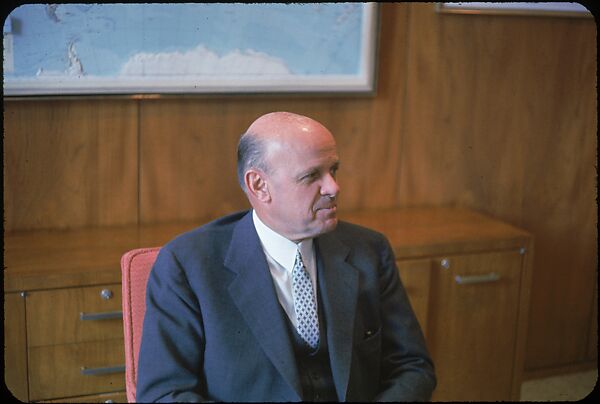 [20 Portraits of George Moore, for Fortune Business Executive Profile (?)], Walker Evans (American, St. Louis, Missouri 1903–1975 New Haven, Connecticut), Color film transparency