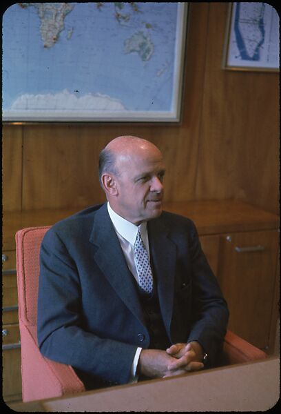 [20 Portraits of George Moore, for Fortune Business Executive Profile (?)], Walker Evans (American, St. Louis, Missouri 1903–1975 New Haven, Connecticut), Color film transparency