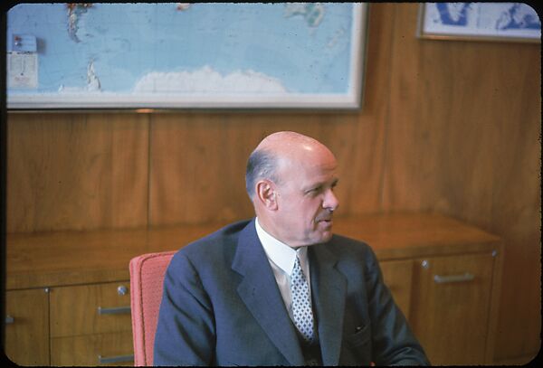 [20 Portraits of George Moore, for Fortune Business Executive Profile (?)], Walker Evans (American, St. Louis, Missouri 1903–1975 New Haven, Connecticut), Color film transparency
