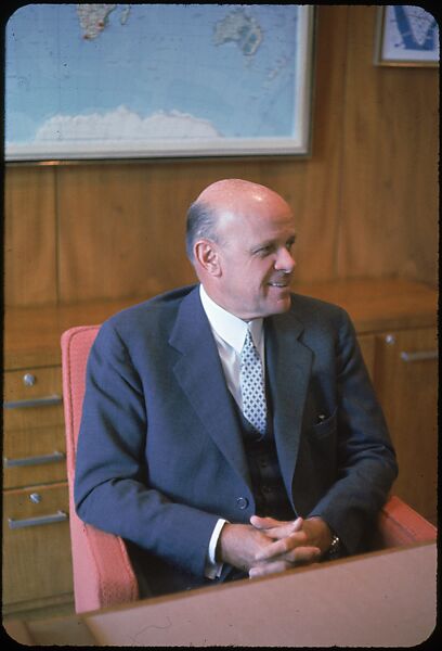 [20 Portraits of George Moore, for Fortune Business Executive Profile (?)], Walker Evans (American, St. Louis, Missouri 1903–1975 New Haven, Connecticut), Color film transparency