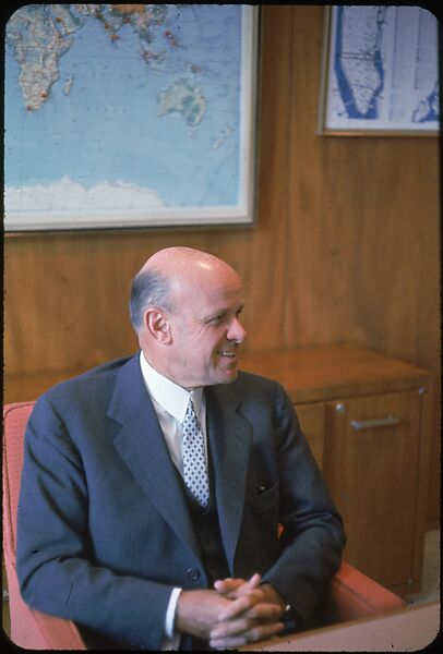 [20 Portraits of George Moore, for Fortune Business Executive Profile (?)], Walker Evans (American, St. Louis, Missouri 1903–1975 New Haven, Connecticut), Color film transparency